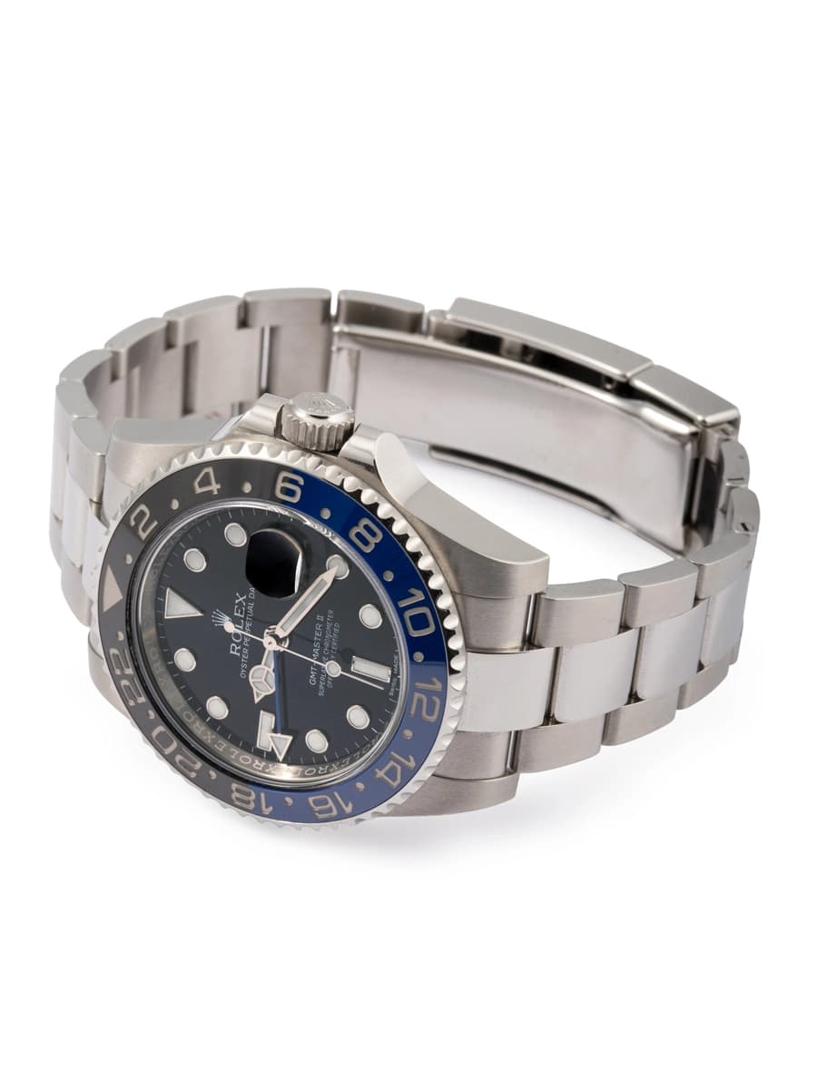 ROLEX GMT-MASTER II BATMAN 40MM IN ACCIAIO REF. 116710BLNR