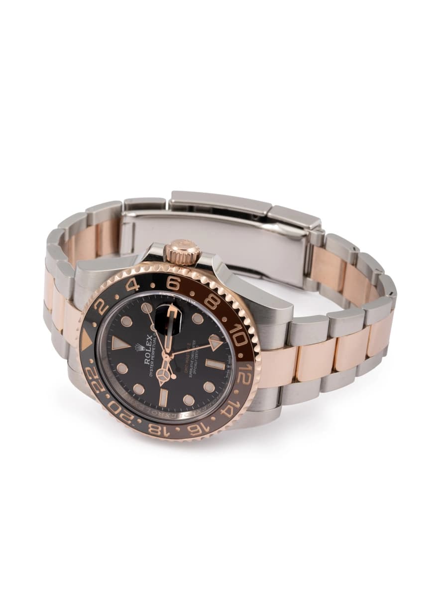 ROLEX GMT-MASTER II 40MM IN ACCIAIO E ORO ROSA 18KT REF. 126711CHNR