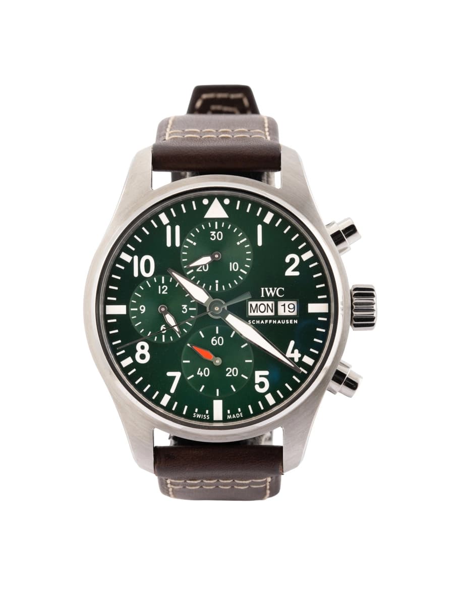 IWC PILOT CHRONOGRAPH 41MM IN ACCIAIO REF. IW388103