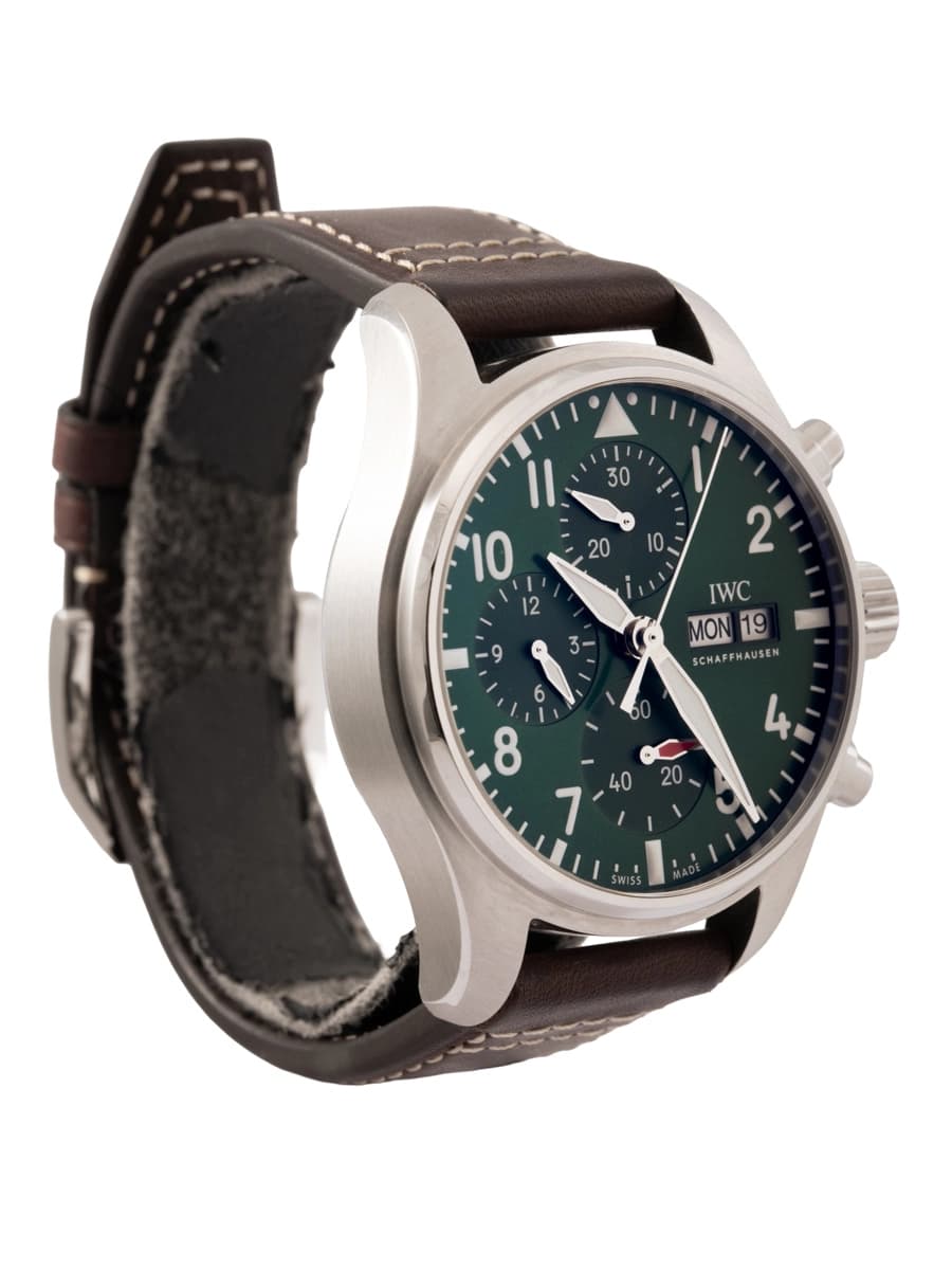 IWC PILOT CHRONOGRAPH 41MM IN ACCIAIO REF. IW388103