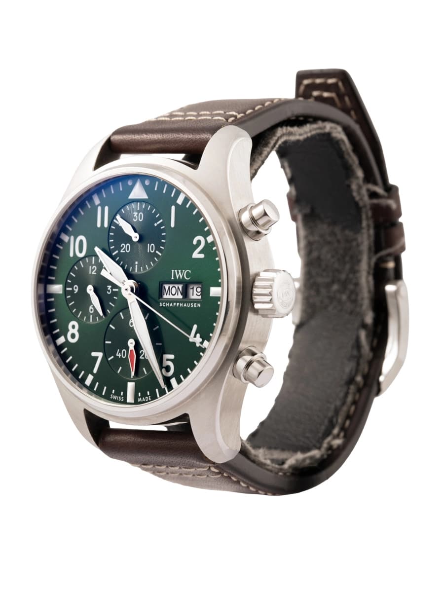 IWC PILOT CHRONOGRAPH 41MM IN ACCIAIO REF. IW388103