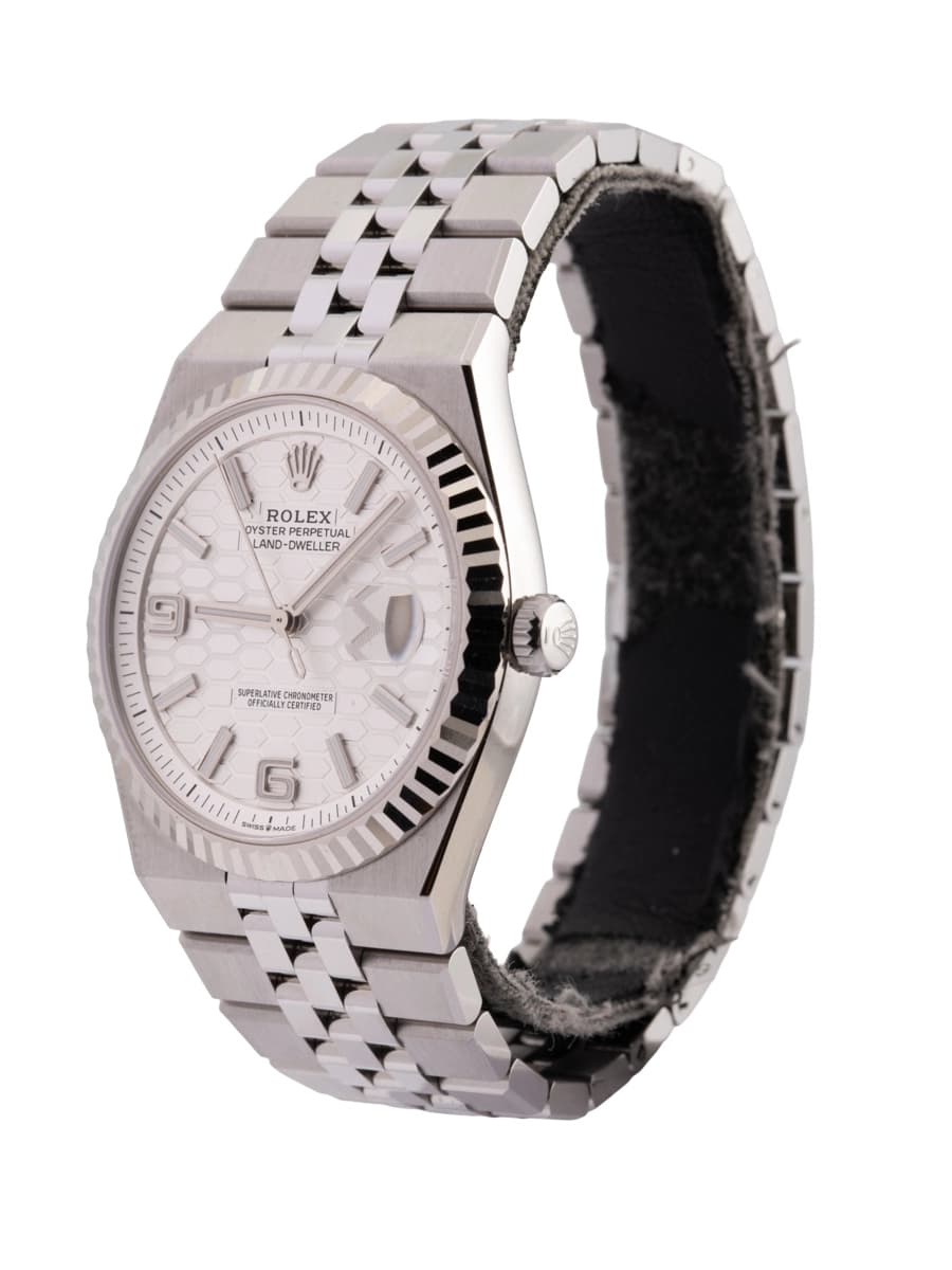 ROLEX LAND-DWELLER 40MM IN ACCIAIO REF. 127334