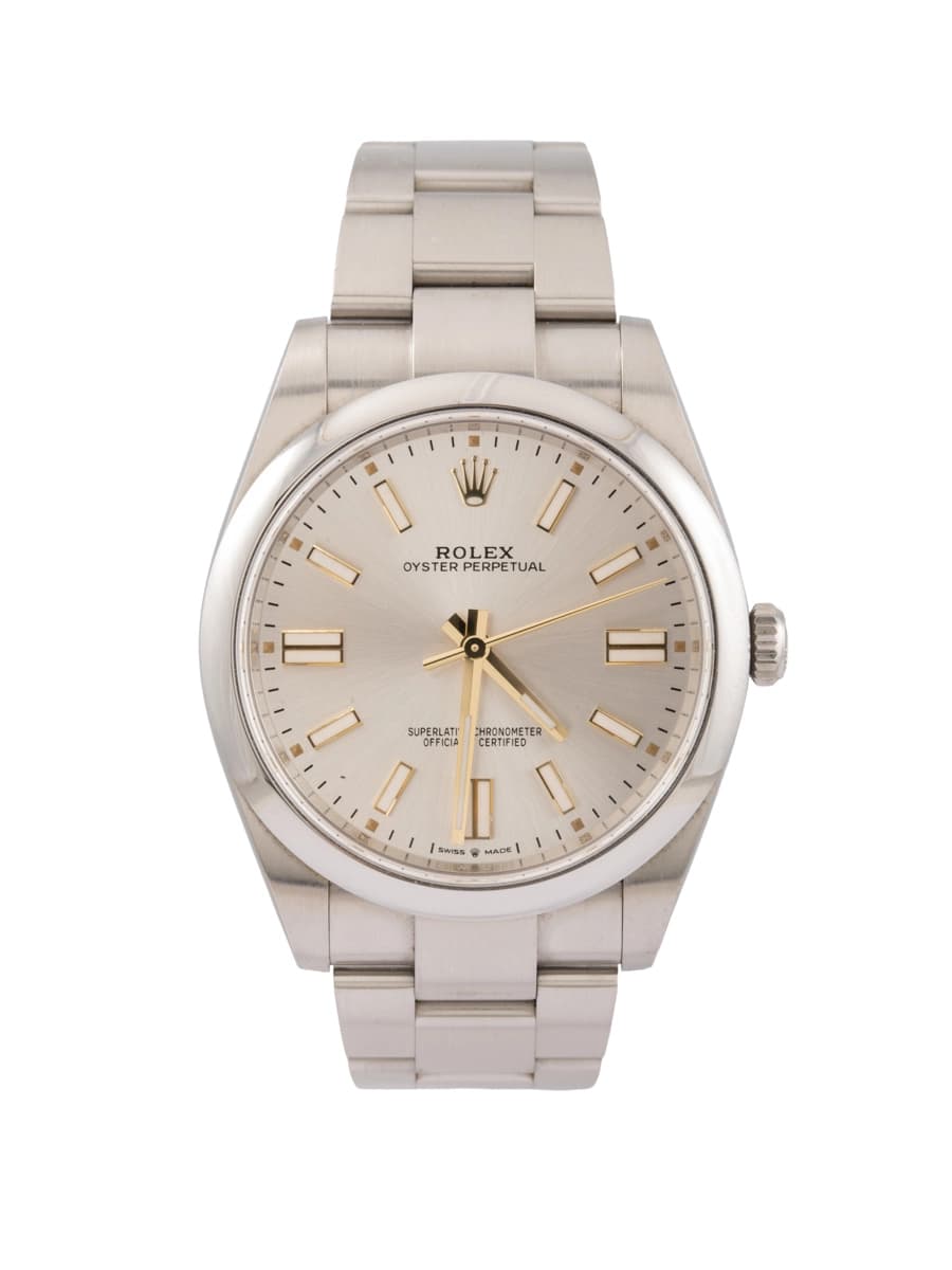 ROLEX OYSTER PERPETUAL 41MM IN ACCIAIO REF. 124300