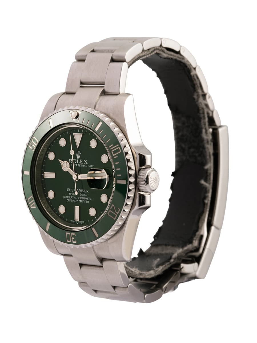 ROLEX SUBMARINER DATE VERDE HULK 40MM IN ACCIAIO REF. 116610LV