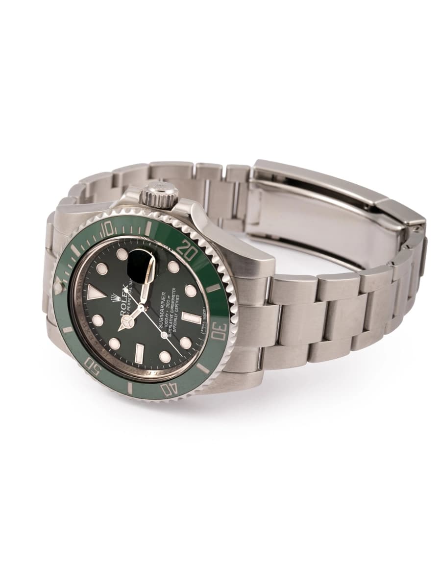 ROLEX SUBMARINER DATE VERDE HULK 40MM IN ACCIAIO REF. 116610LV