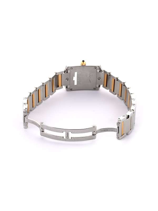 CARTIER TANK FRANCAISE IN ACCIAIO E ORO GIALLO 18KT REF. 2384