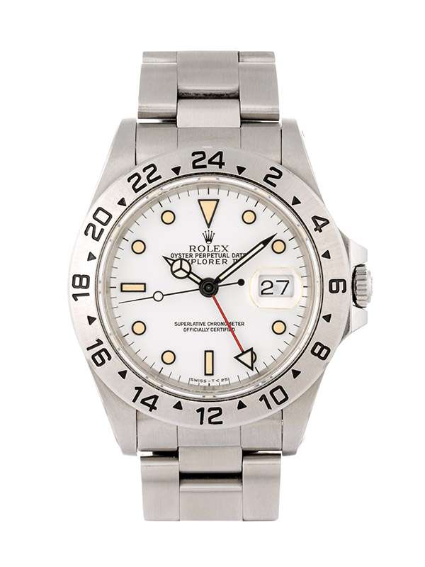 ROLEX EXPLORER II 40MM IN ACCIAIO REF. 16570 CHICCHI DI MAIS