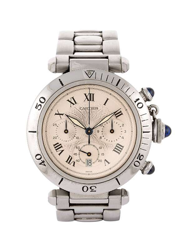 Cartier pasha acciaio deals