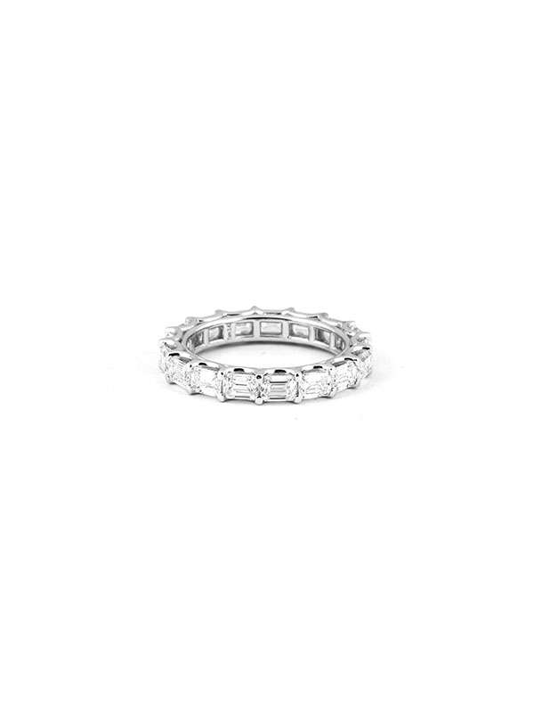FEDINA ETERNELLE IN ORO BIANCO 18KT CON DIAMANTI TAGLIO SMERALDO