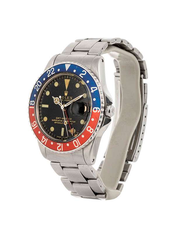 ROLEX GMT-MASTER CORNINO CON PERIZIA 40MM IN ACCIAIO REF. 1675