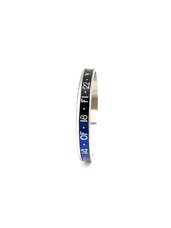 BRACCIALE SPEEDOMETER OFFICIAL IN ACCIAIO BLU/NERO MOD. SBR 0439 N