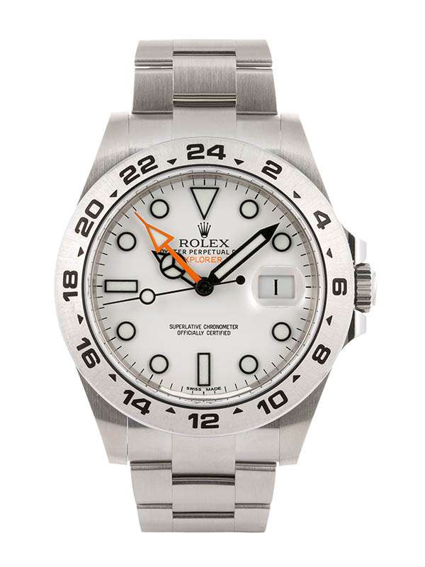ROLEX EXPLORER II POLAR WHITE 42MM IN ACCIAIO REF. 216570