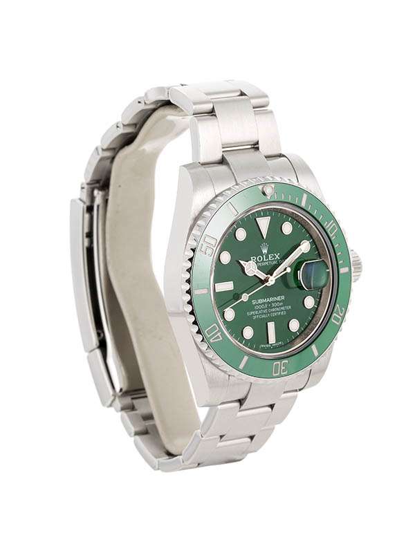 ROLEX SUBMARINER DATE VERDE HULK 40MM IN ACCIAIO REF. 116610LV