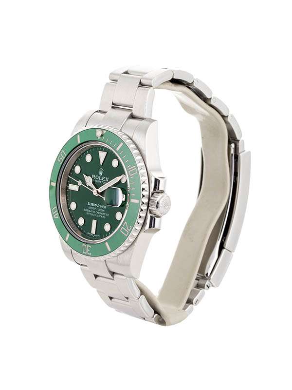 ROLEX SUBMARINER DATE VERDE HULK 40MM IN ACCIAIO REF. 116610LV