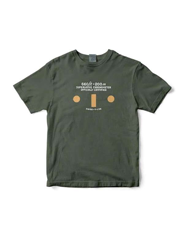 T-SHIRT INCASODIVINTAGE SOTTOMARINO 3D VERDE