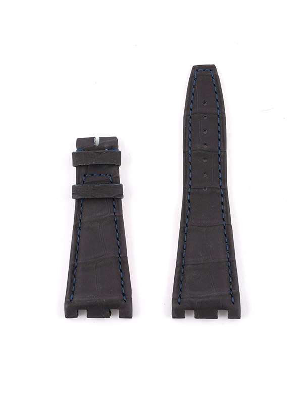 CINTURINO IN PELLE BLU 28/18 PER AUDEMARS PIGUET
