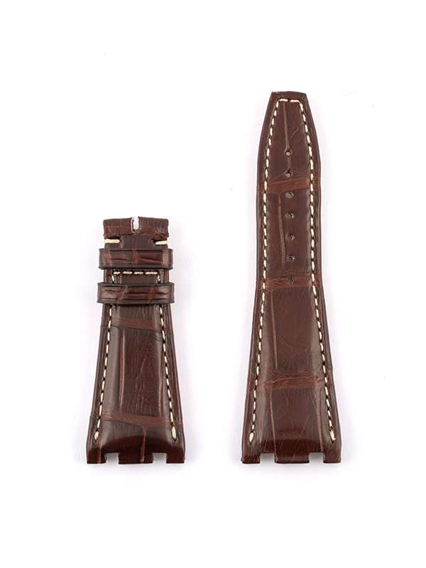 CINTURINO IN PELLE MARRONE 28/18 PER AUDEMARS PIGUET