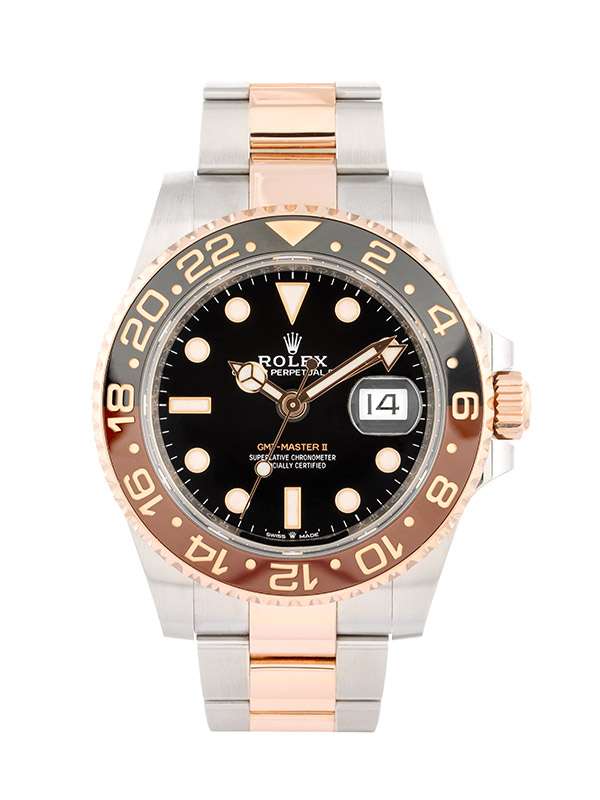 ROLEX GMT-MASTER II 40MM IN ACCIAIO E ORO ROSA 18KT REF. 126711CHNR