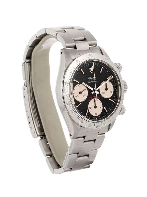 ROLEX DAYTONA BIG RED 37MM CON PERIZIA IN ACCIAIO REF. 6265