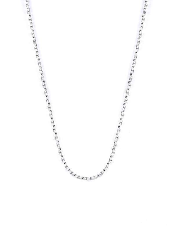 GIROCOLLO IN ORO BIANCO 18KT CON DIAMANTI