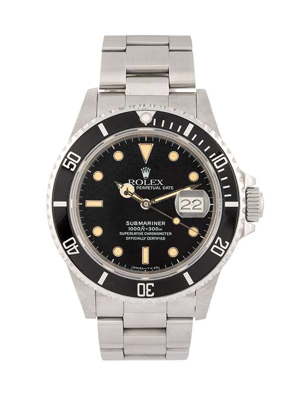 ROLEX SUBMARINER DATE TRANSIZIONALE ANNO 1988 40MM IN ACCIAIO REF. 16800