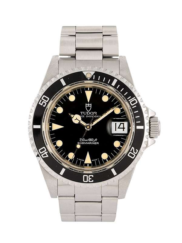 TUDOR SUBMARINER CON SERVICE 40MM IN ACCIAIO REF. 79090