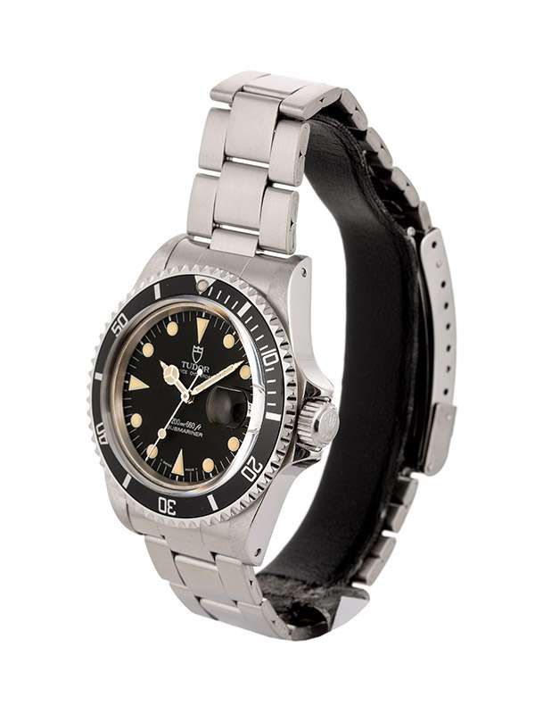 TUDOR SUBMARINER CON SERVICE 40MM IN ACCIAIO REF. 79090