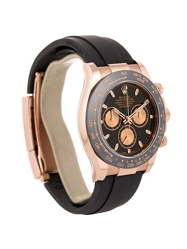 ROLEX DAYTONA COSMOGRAPH 40MM IN ORO ROSA 18KT E CAUCCIU' REF. 116515LN