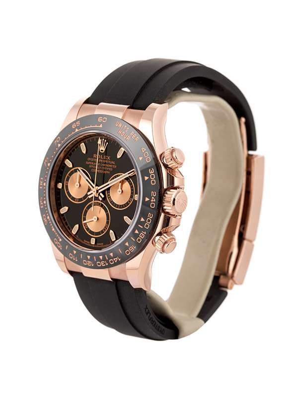 ROLEX DAYTONA COSMOGRAPH 40MM IN ORO ROSA 18KT E CAUCCIU' REF. 116515LN