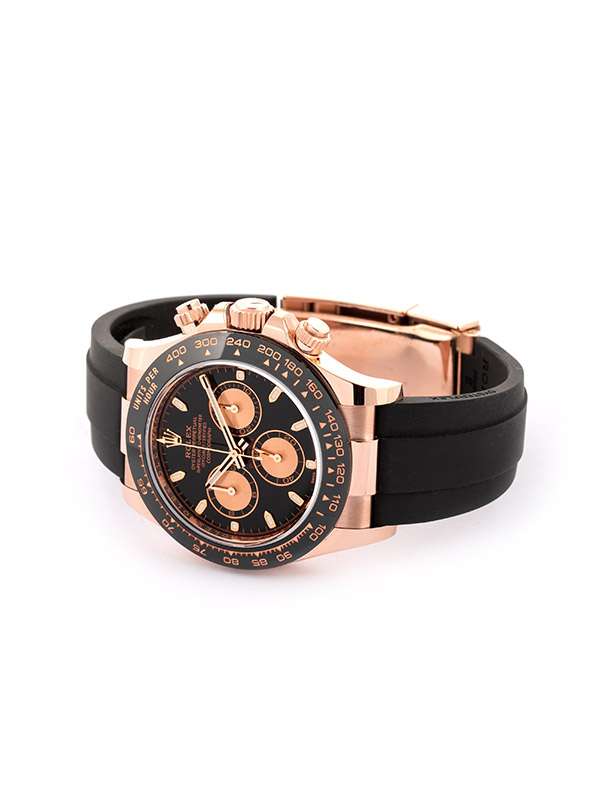 ROLEX DAYTONA COSMOGRAPH 40MM IN ORO ROSA 18KT E CAUCCIU' REF. 116515LN