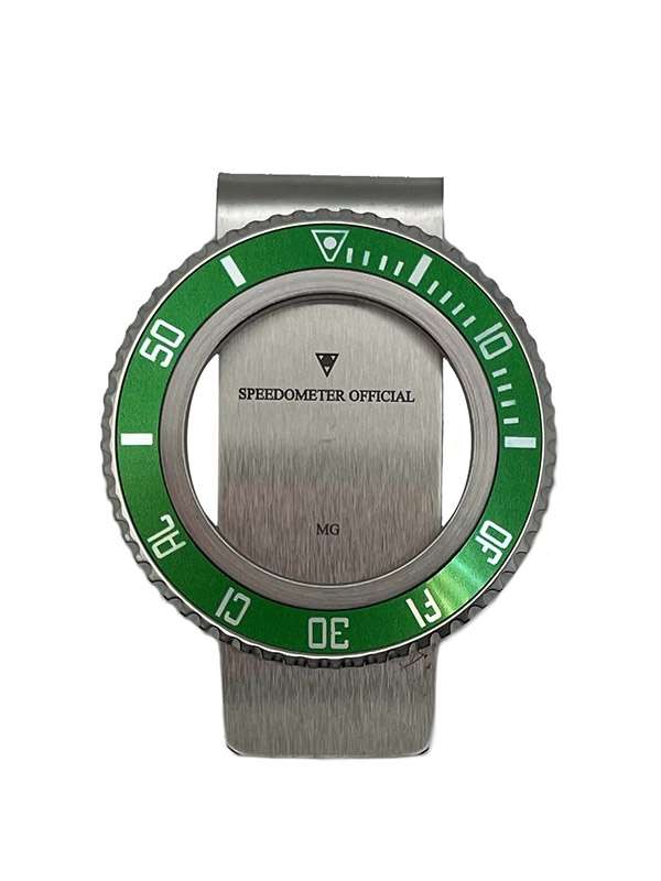 FERMASOLDI SPEEDOMETER OFFICIAL IN ACCIAIO VERDE MOD. SMC 1066 N