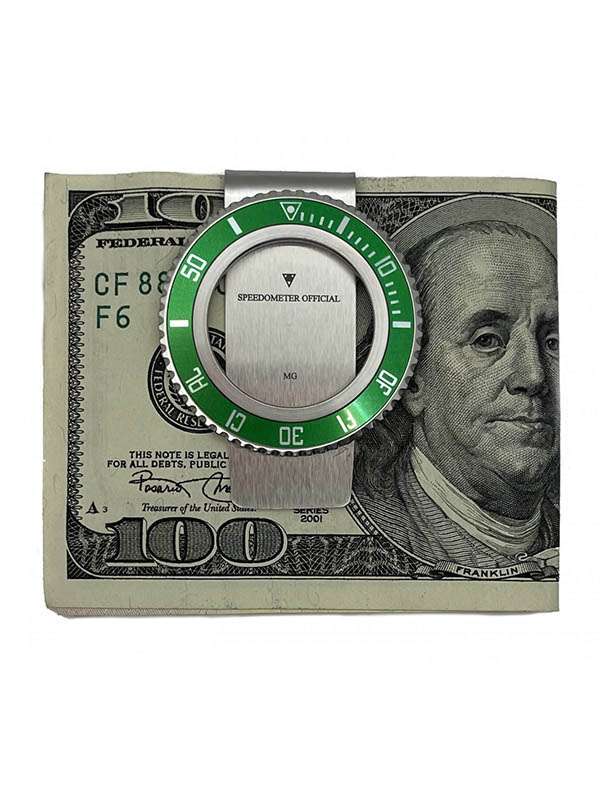 FERMASOLDI SPEEDOMETER OFFICIAL IN ACCIAIO VERDE MOD. SMC 1066 N