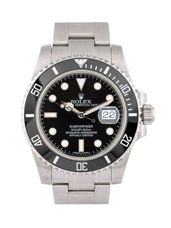 ROLEX SUBMARINER DATE 40MM IN ACCIAIO REF. 116610LN