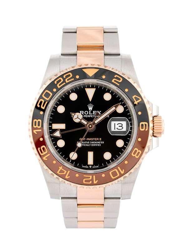 ROLEX GMT-MASTER II 40MM IN ACCIAIO E ORO ROSA 18KT REF. 126711CHNR