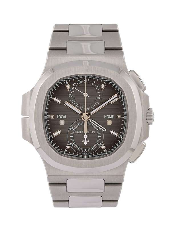 PATEK PHILIPPE NAUTILUS TRAVEL TIME CHRONOGRAPH 40,5MM IN ACCIAIO REF. 5990/1A-001