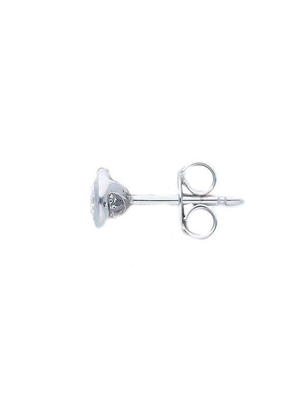 ORECCHINI PUNTO LUCE IN ORO BIANCO 18KT CON DIAMANTI