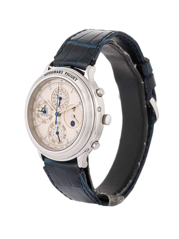 AUDEMARS PIGUET HUITIEME PERPETUAL CALENDAR CON ESTRATTO 40MM IN PLATINO REF. 25695PT