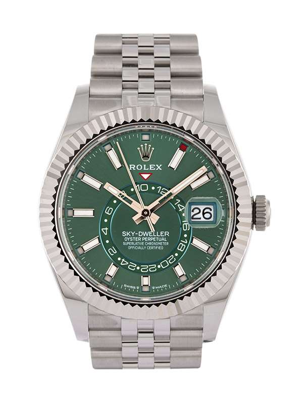 ROLEX SKY-DWELLER 42MM IN ACCIAIO REF. 336934
