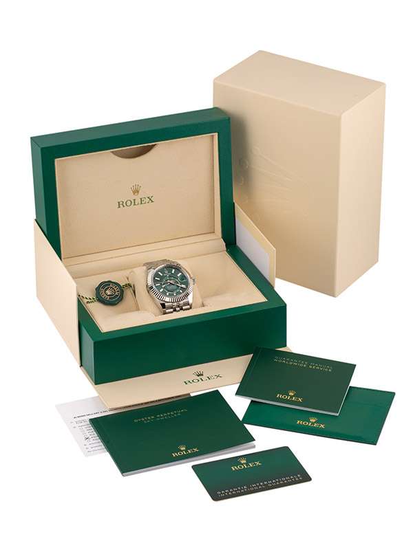 ROLEX SKY-DWELLER 42MM IN ACCIAIO REF. 336934