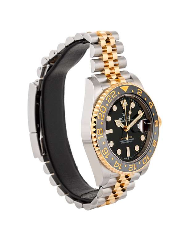 ROLEX GMT-MASTER II 40MM IN ACCIAIO E ORO GIALLO 18KT REF. 126713GRNR