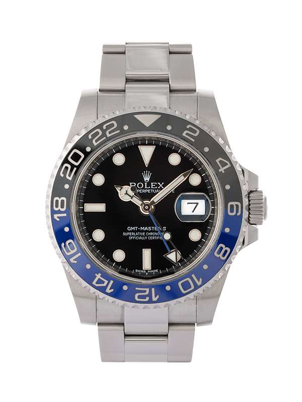 ROLEX GMT-MASTER II BATMAN OYSTER 40MM IN ACCIAIO REF. 116710BLNR