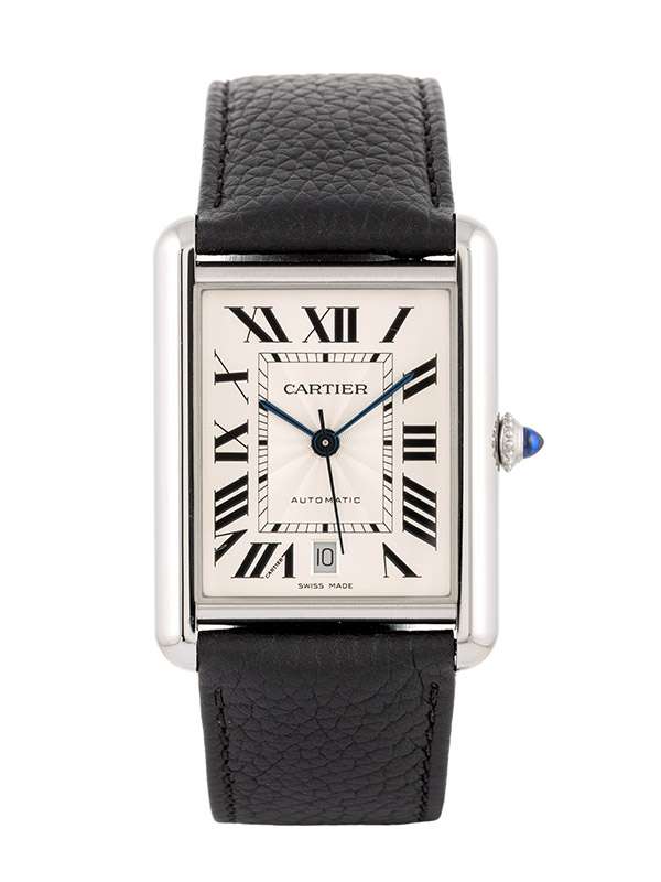 CARTIER TANK MUST MODELLO EXTRA LARGE IN ACCIAIO REF. WSTA0040