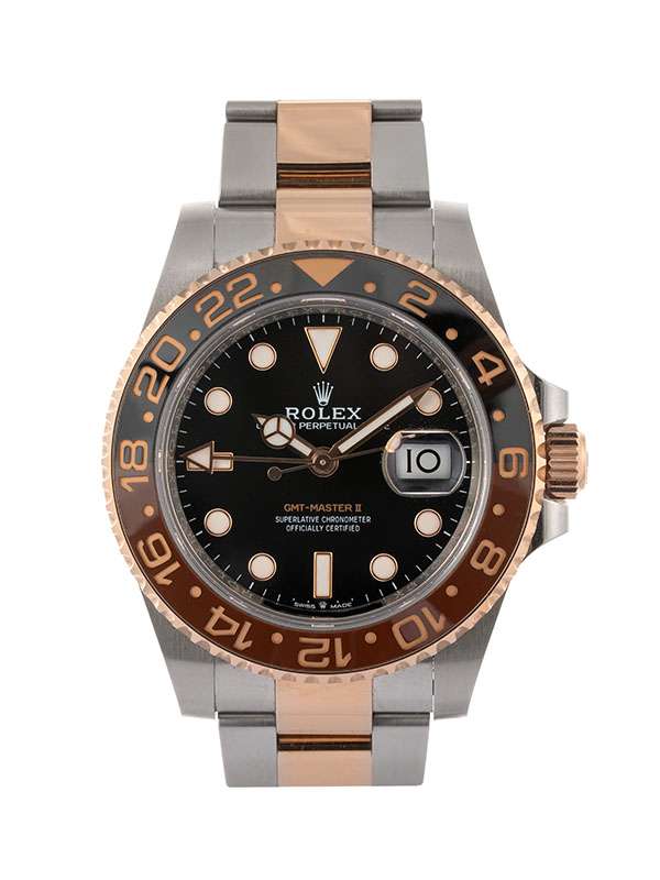 ROLEX GMT-MASTER II 40MM IN ACCIAIO E ORO ROSA 18KT REF. 126711CHNR