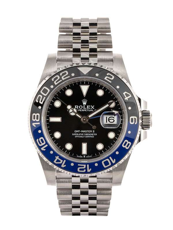 ROLEX GMT-MASTER II BATMAN JUBILEE 40MM IN ACCIAIO REF. 126710BLNR