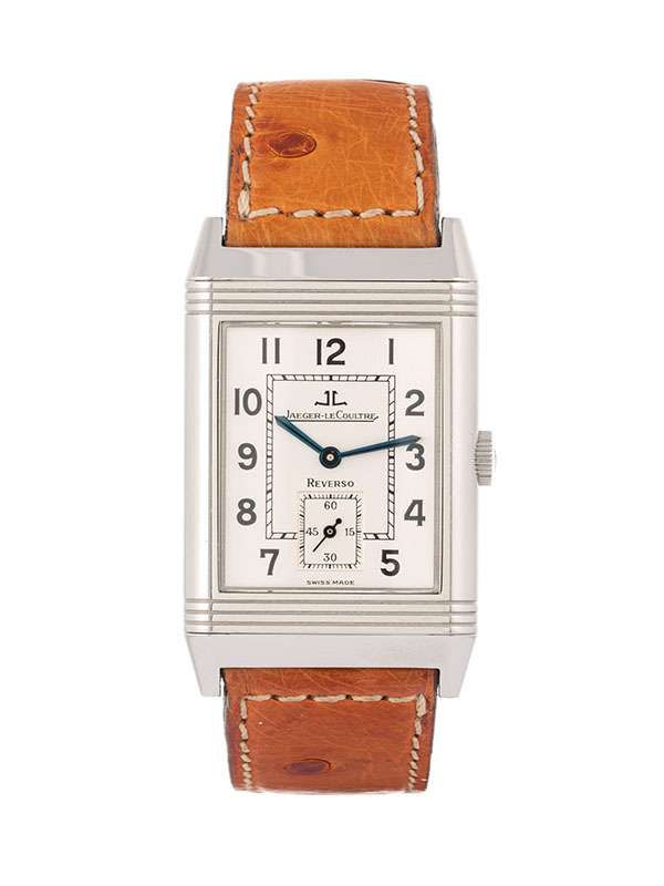 JAEGER LECOULTRE REVERSO GRANDE TAILLE IN ACCIAIO REF. 270.8.62