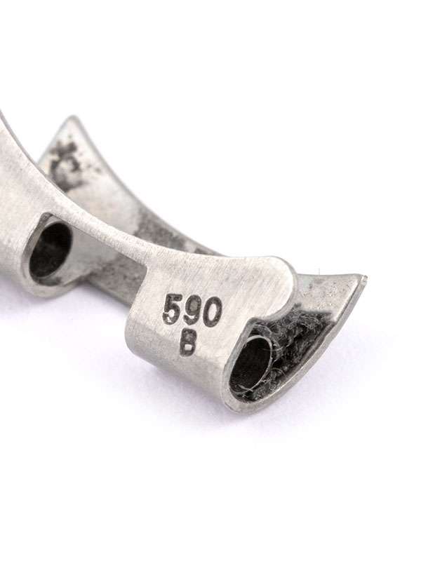 FINALE PER ROLEX OYSTER DATE 78340 IN ACCIAIO REF. 590B