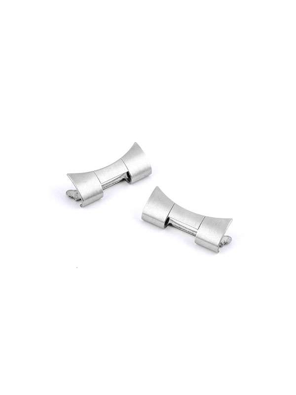FINALE (COPPIA) PER ROLEX AIR-KING 5500 BRACCIALE 78350 IN ACCIAIO REF. 557B