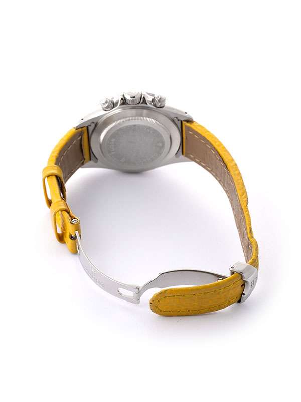 TUDOR PRINCE DATE CHRONO YELLOW DIAL 40MM IN ACCIAIO REF. 79280P