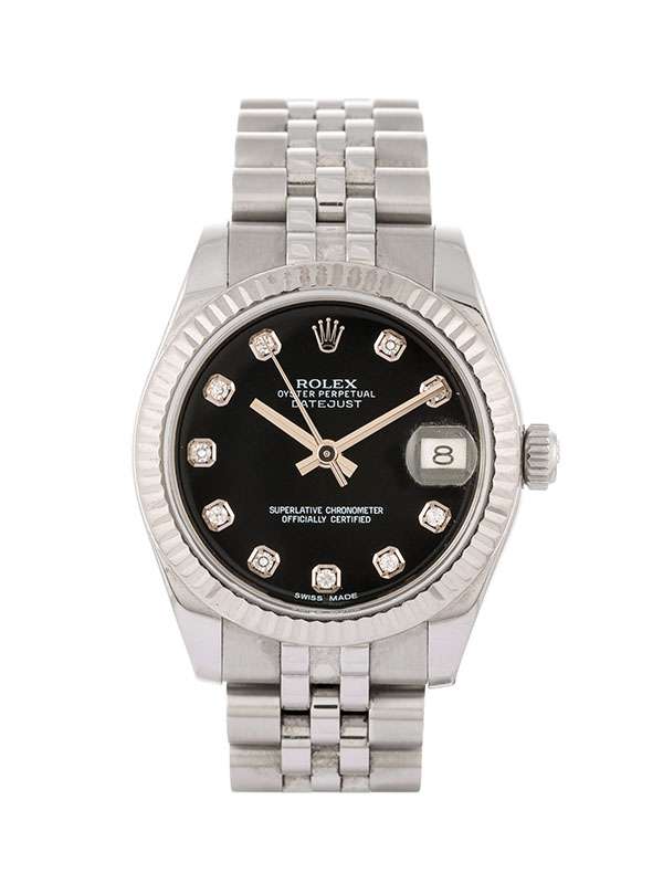 ROLEX DATEJUST 31MM IN ACCIAIO CON DIAMANTI REF. 178274