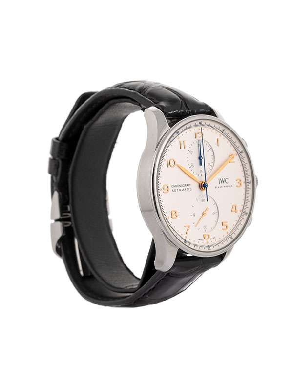 IWC PORTOGHESE CRONOGRAFO 41MM IN ACCIAIO REF. IW371604
